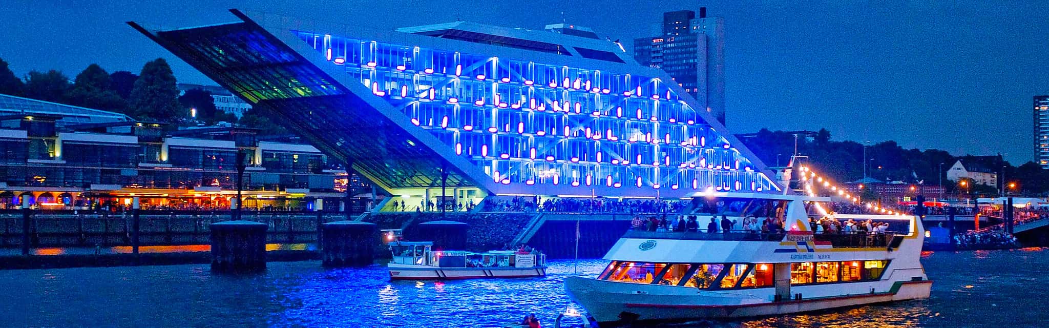Hamburg z wieczornym rejsem po porcie