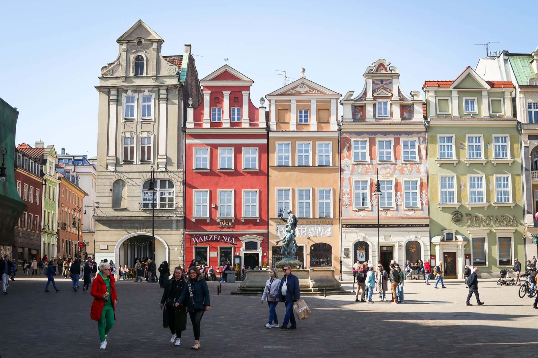 Weekend w Poznaniu: Stary Rynek, kolorowe kamienice i Stary Browar